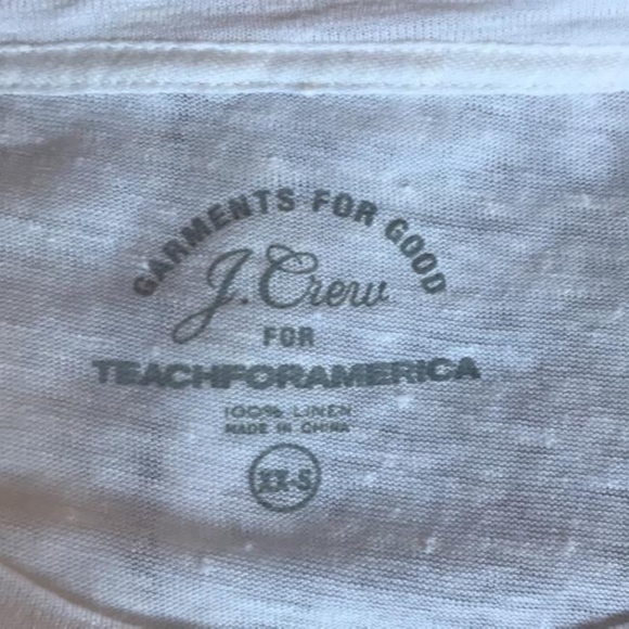 Teach for America Linen T-Shirt - Picture 3 of 3